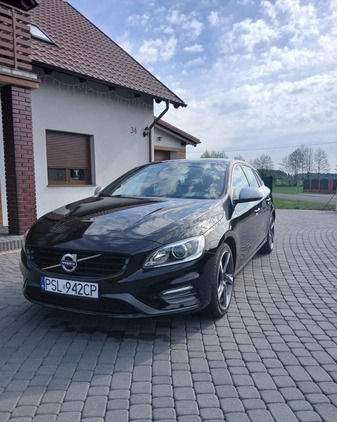 Volvo V60 cena 51900 przebieg: 213000, rok produkcji 2016 z Słupca małe 326